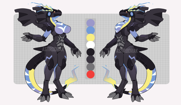 ⚡️ CLOSED - Zekrom x Miraidon FUSION ADOPT by risuchan004 -- Fur Affinity  [dot] net