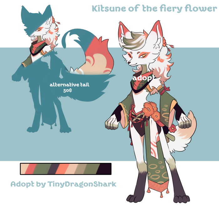 ✦AriCottonCandy✦ — Fundy with tiny foxes! I like the idea that