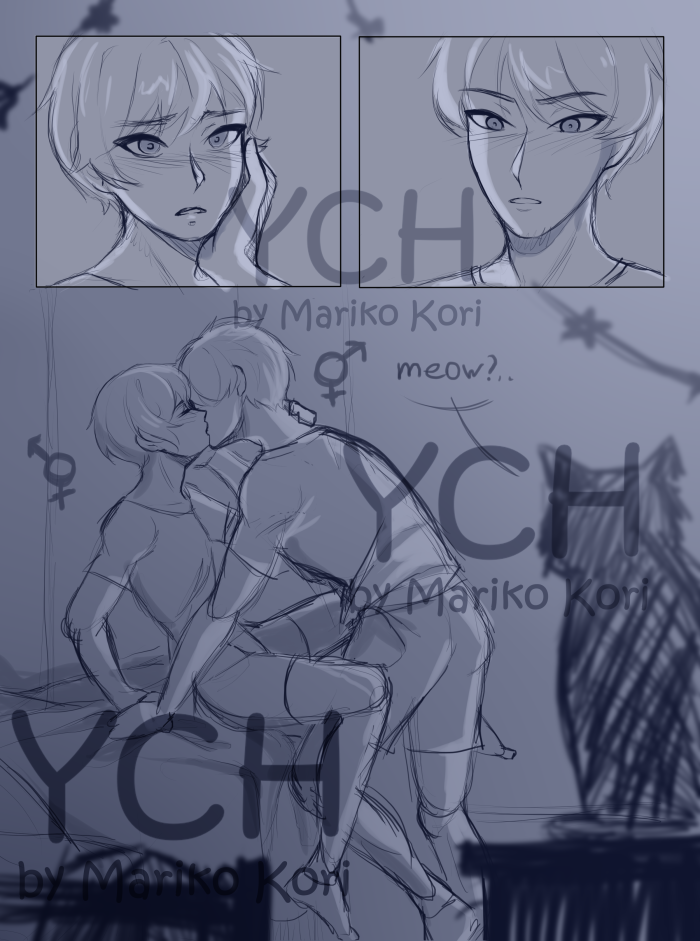KISS manga page - YCH.Commishes