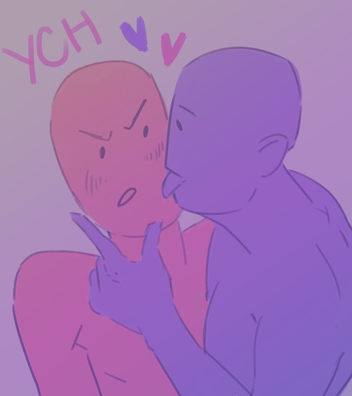 YCH KISS - YCH.Commishes