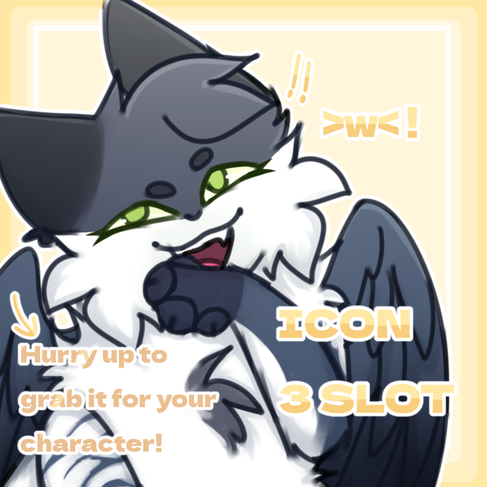 Cat icon (Slot A) - YCH.Commishes