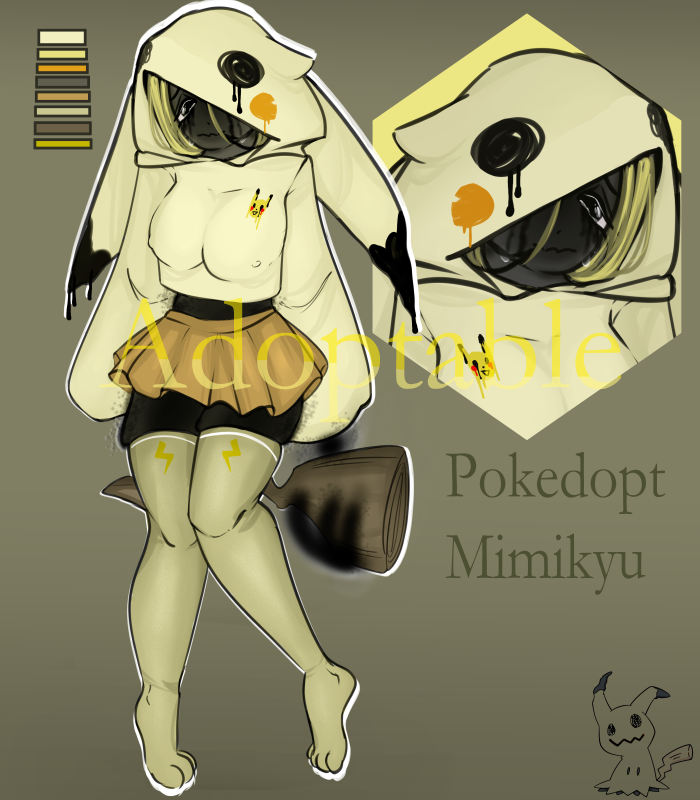 PWYW Pokemon Commission - Mimikyu by FlowerHead -- Fur Affinity