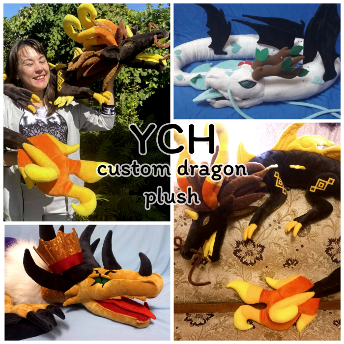 Custom 2025 dragon plush