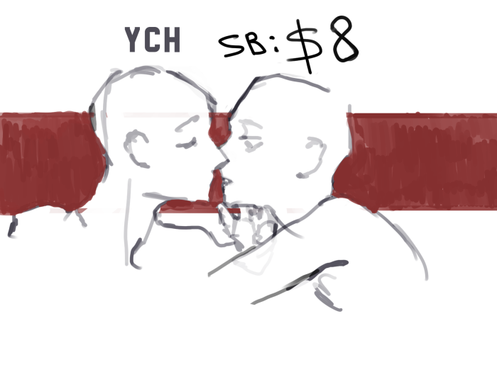 YCH KISS - YCH.Commishes