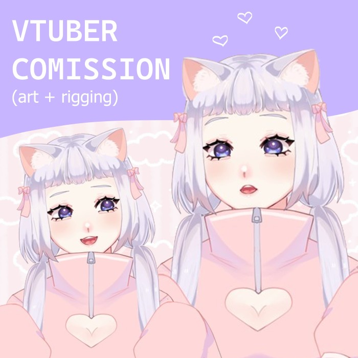 Vtuber Rigged - YCH.Commishes