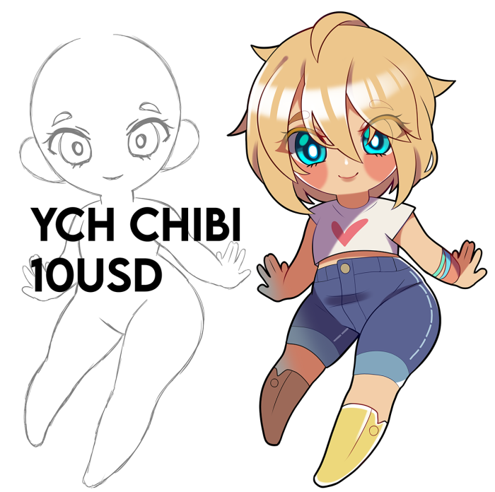 Ych Chibi Posing ~ 