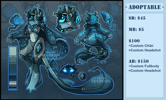 Custom protogen commission auction (plus RF detailed specs) 