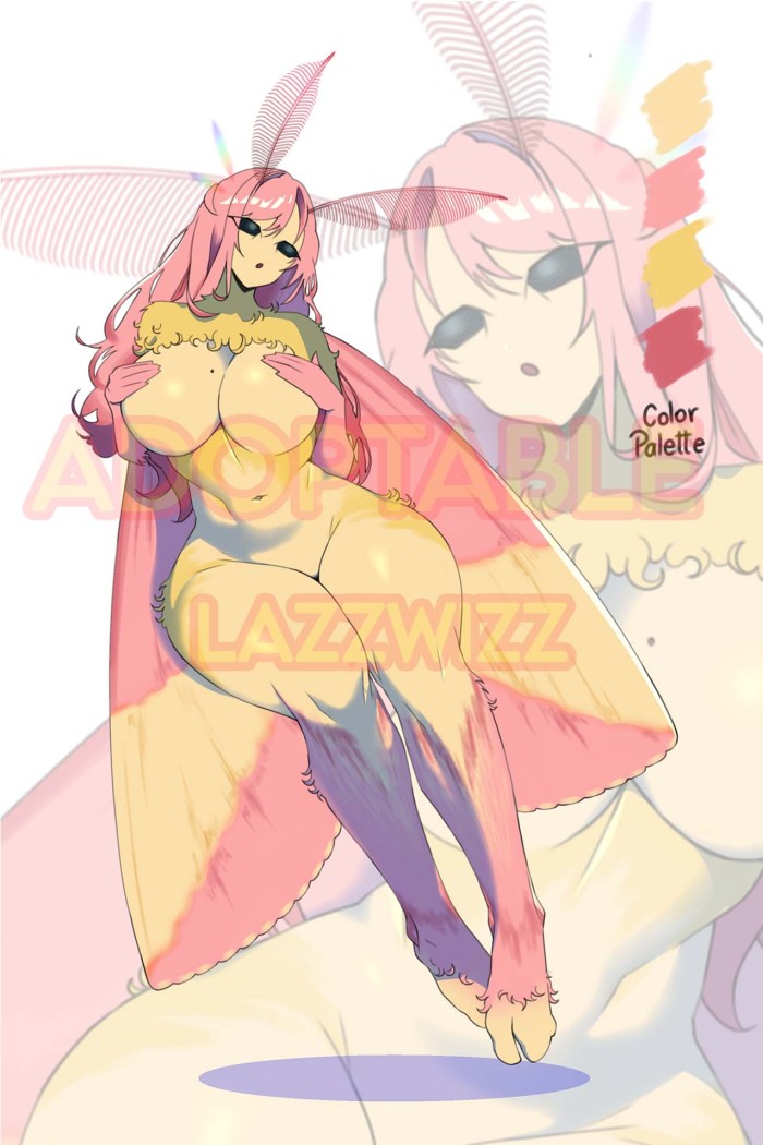 Rosy Maple Moth by wreckingball34 on DeviantArt